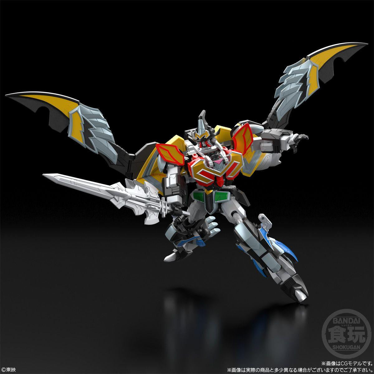  Bandai Candy SMP [SHOKUGAN MODELING PROJECT] Majin Gattai MagiKing Plastic Model (Mahou Sentai Magiranger)