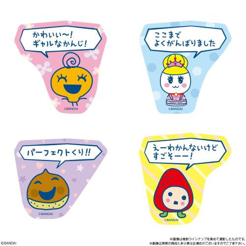  Bandai Candy Tamagotchi Petit Petit Omisecchi Die Cut Sticker Collection 12pcs Box