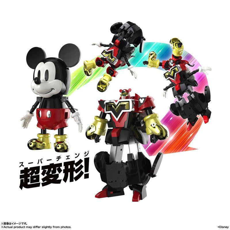  Bandai Chogokin Super Change Mickey Mouse By Kunio Okawara Figure (Disney)