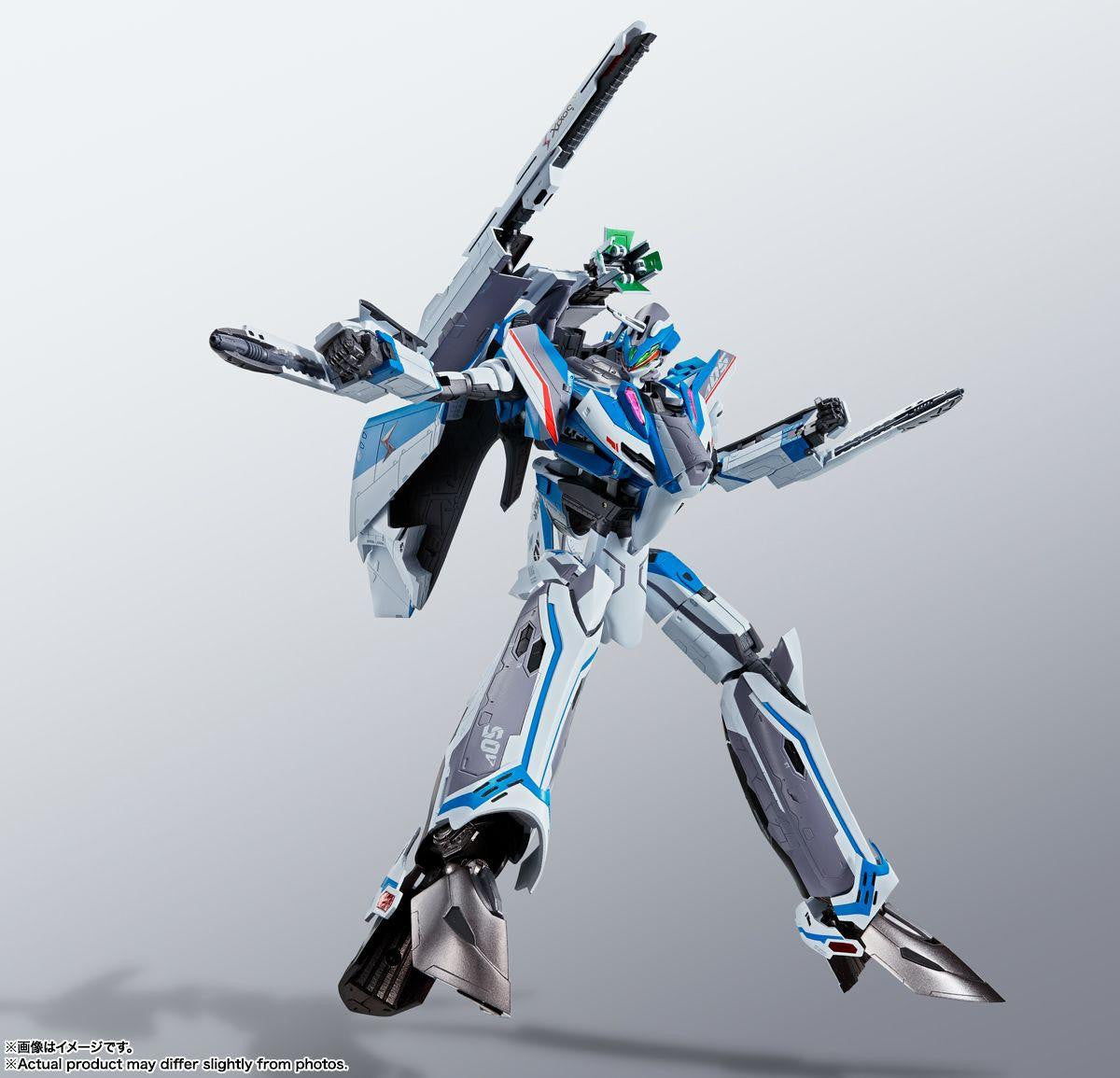  Bandai DX Chogokin VF-31J Super Siegfried (Hayate Immelmann Custom) Revival Ver. Figure (Macross Delta)