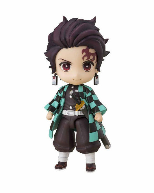  Bandai Figuarts Mini Tanjiro Kamado Rengoku Kyojuro's Tsuba Nichirin Sword Ver. Figure (Demon Slayer: Kimetsu No Yaiba)