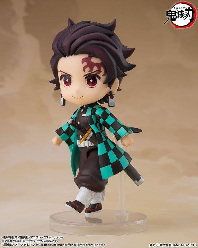  Bandai Figuarts Mini Tanjiro Kamado Rengoku Kyojuro's Tsuba Nichirin Sword Ver. Figure (Demon Slayer: Kimetsu No Yaiba)