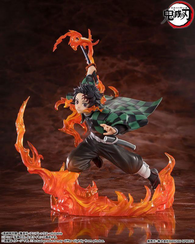  Bandai Figuarts ZERO Tanjiro Kamado Rengoku Guard Ver. Figure (Demon Slayer: Kimetsu No Yaiba)