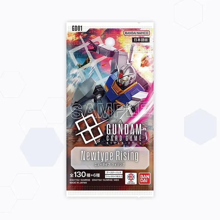  Bandai Gundam Card Game -Newtype Rising- [GD01] Booster Pack BOX (24 Packs)