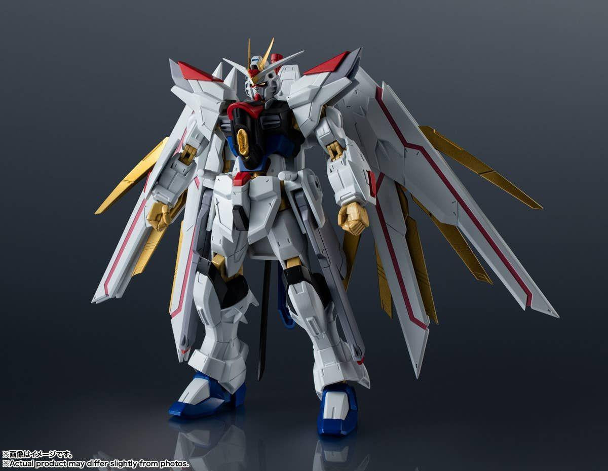  Bandai Gundam Universe ZGMF/A-262PD-P Mighty Strike Freedom Gundam Figure