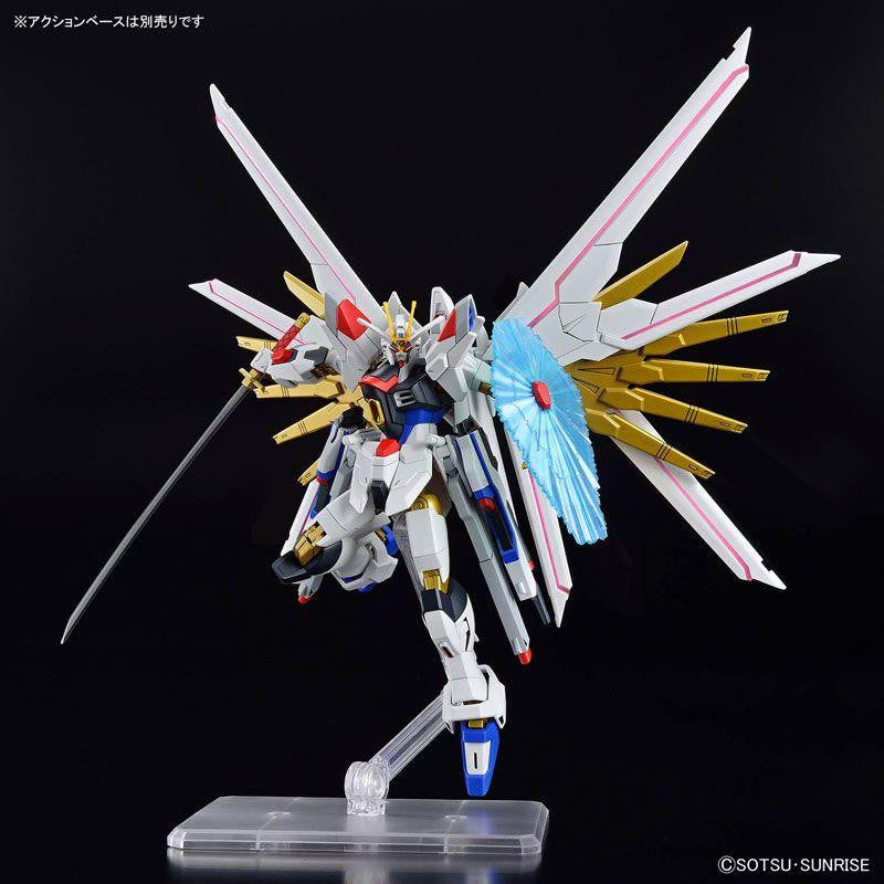 Bandai HG 1/144 Mighty Strike Freedom Gundam Plastic Model (Gundam SEED Freedom)