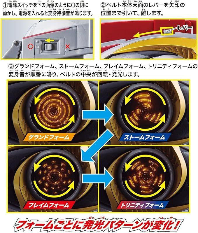  Bandai Kamen Rider Agito Belt Altering
