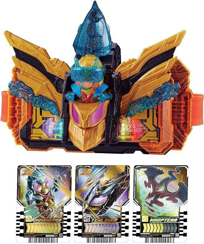  Bandai Kamen Rider Gotchard DX Cross Hopper & Tenliner Set