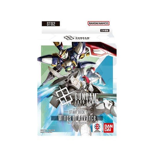  Bandai Mobile Suit Gundam Card Game Starter Deck Wings Of Advance ST-02