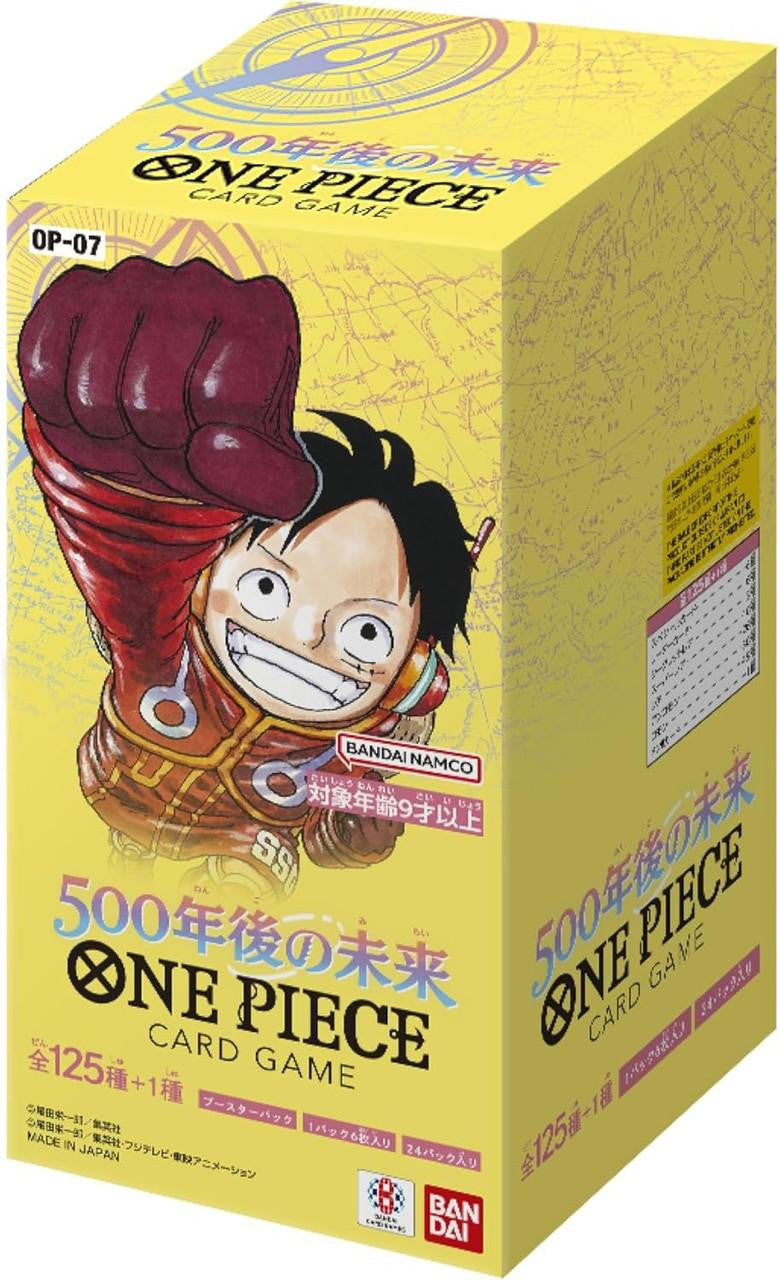  Bandai ONE PIECE Card Game 500 Years In The Future OP-07 Booster Box