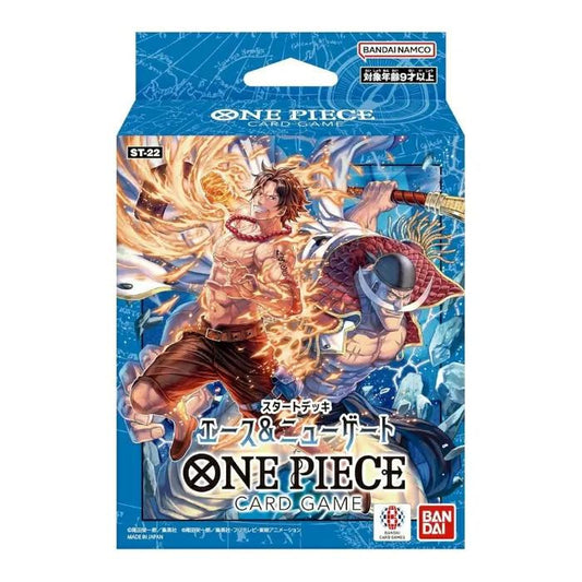  Bandai ONE PIECE Card Game [ST-22] Start Deck - Ace & Newgate