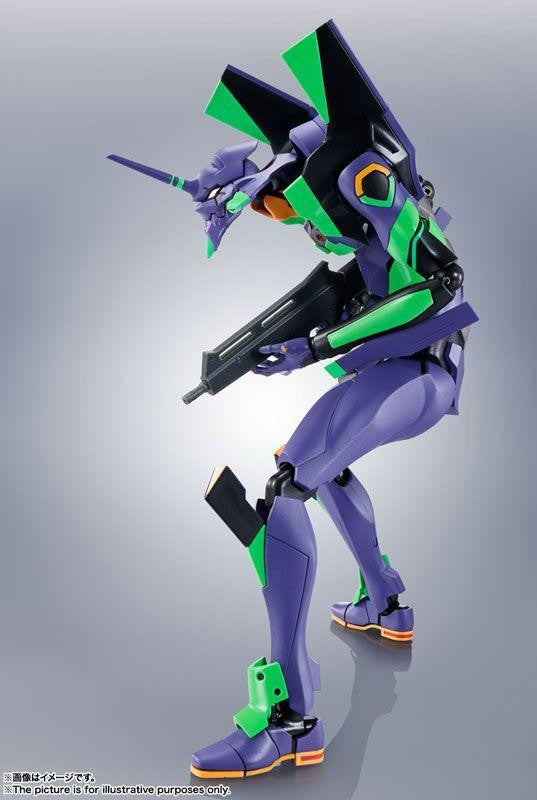  Bandai Robot Spirits Side Eva Evangelion Unit-01 W/ Spear Of Cassius Figure (Renewal Color Edition)