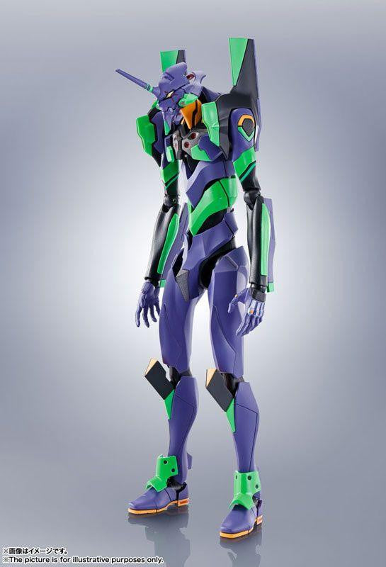  Bandai Robot Spirits Side Eva Evangelion Unit-01 W/ Spear Of Cassius Figure (Renewal Color Edition)