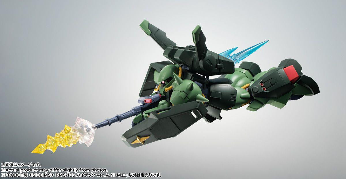  Bandai Robot Spirits -SIDE MS- RMS-106 Hizack Ver. A.N.I.M.E. Figure (Mobile Suit Zeta Gundam)