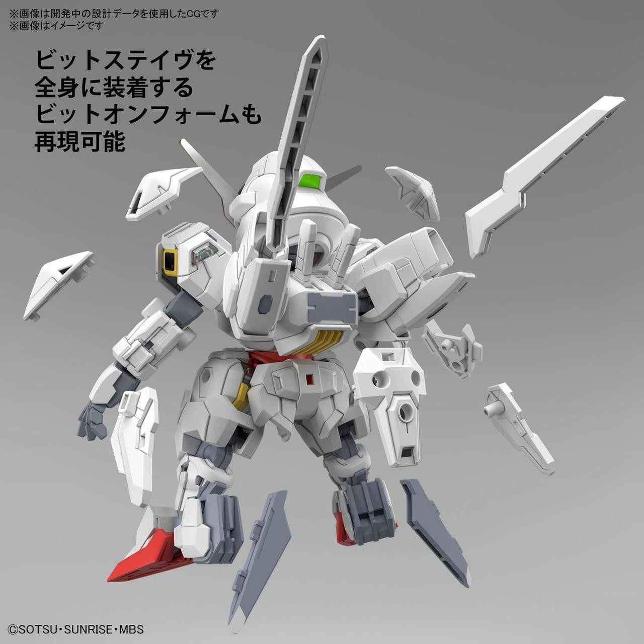  Bandai SD Gundam Cross Silhouette Gundam Caliburn Plastic Model (Gundam: The Witch From Mercury)