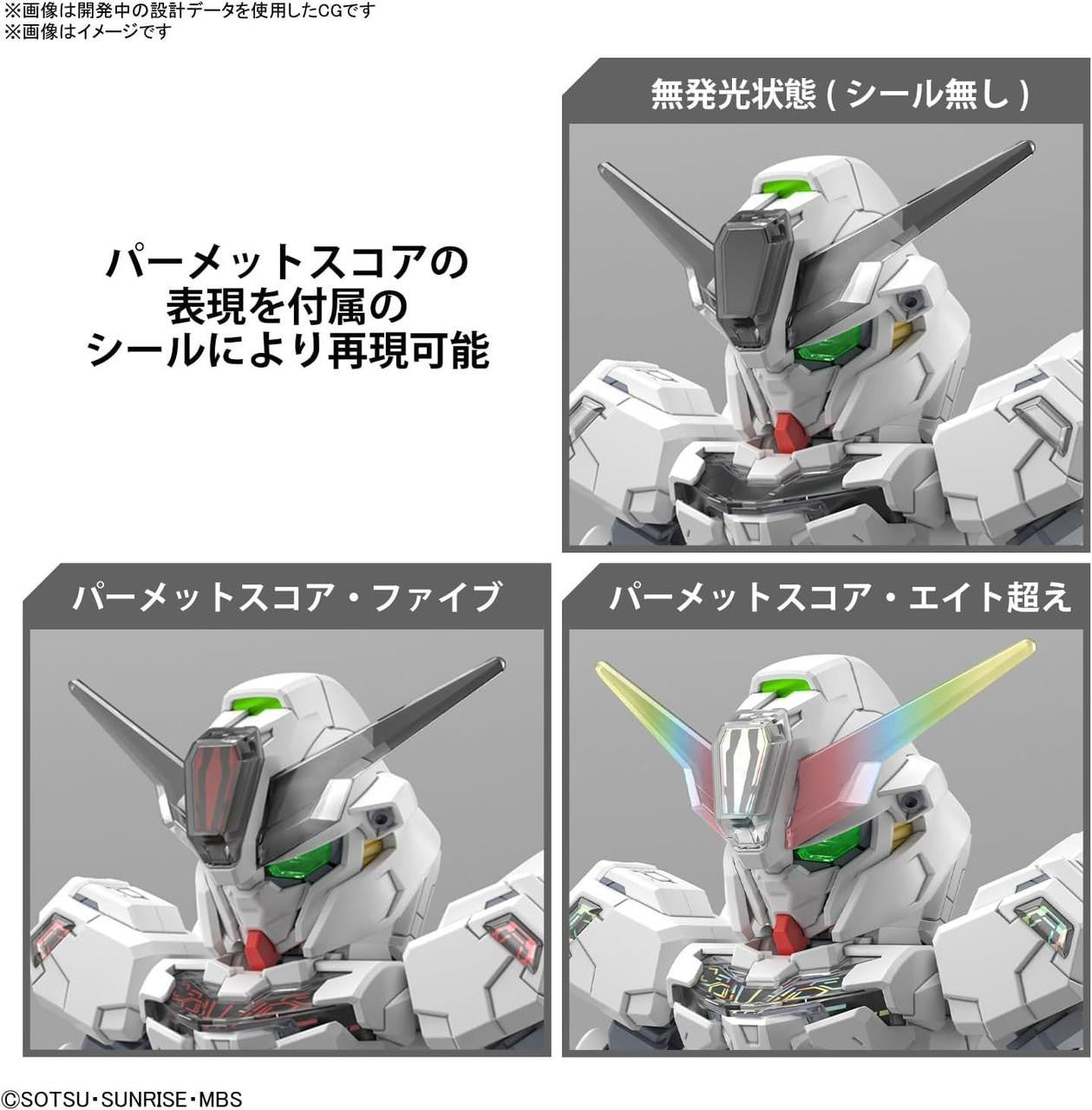  Bandai SD Gundam Cross Silhouette Gundam Caliburn Plastic Model (Gundam: The Witch From Mercury)