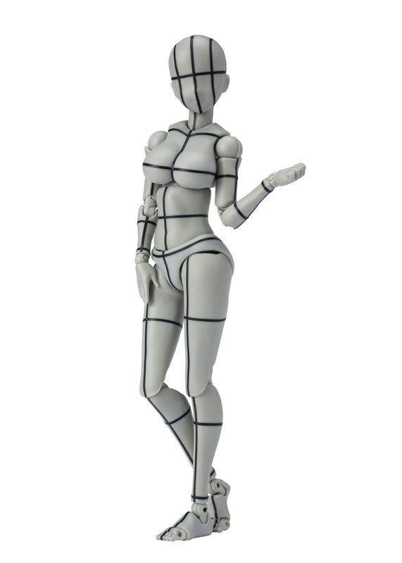  Bandai S.H. Figuarts Body-chan -Kentaro Yabuki- Edition Wire Frame Gray Color Ver. Figure