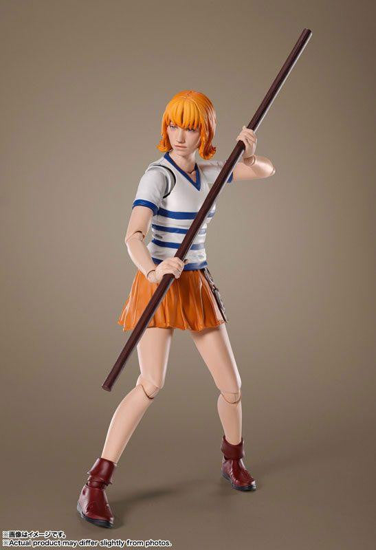  Bandai S.H. Figuarts Nami Figure (A Netflix Series: One Piece)