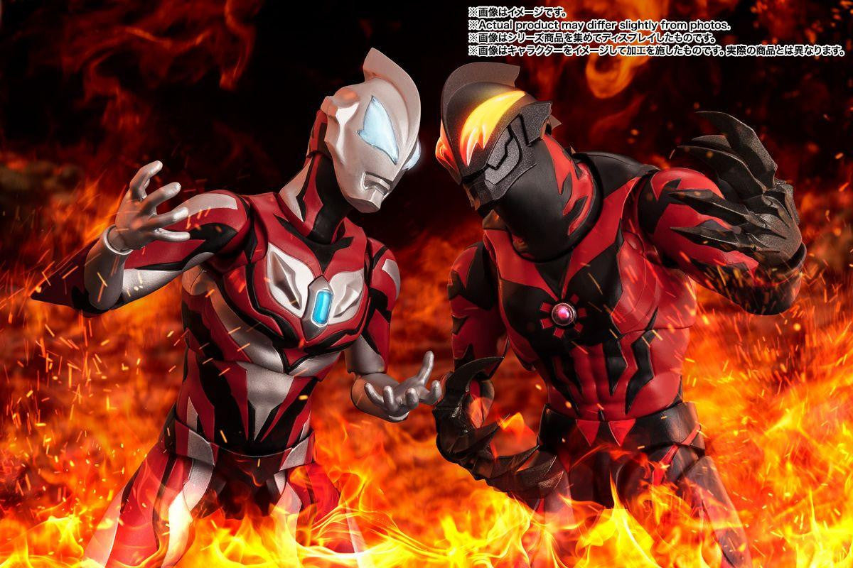  Bandai S.H. Figuarts Ultraman Belial (Darkness Heels Ver.) Figure (Mega Monster Battle Ultra Galaxy: The Movie)