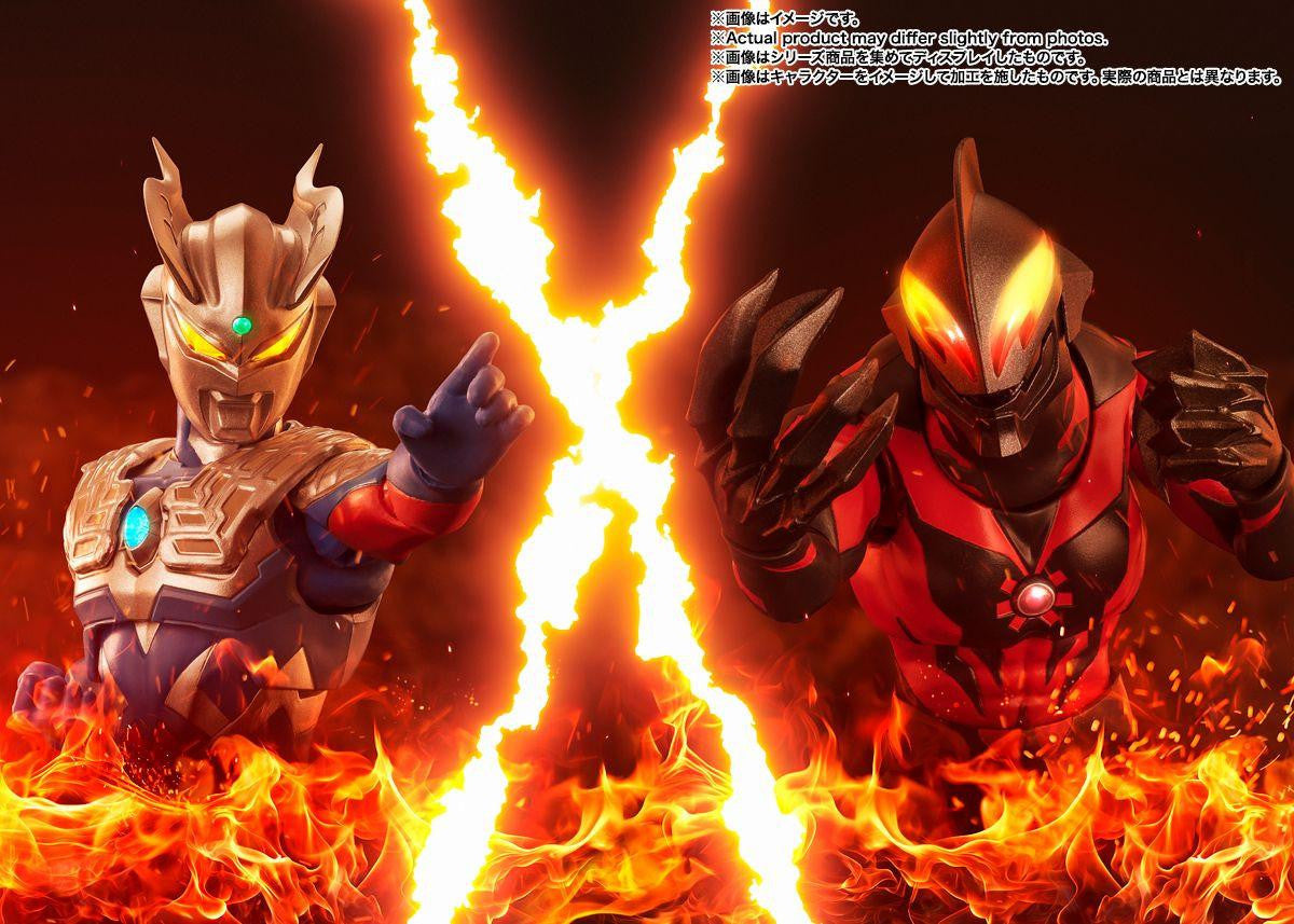  Bandai S.H. Figuarts Ultraman Belial (Darkness Heels Ver.) Figure (Mega Monster Battle Ultra Galaxy: The Movie)