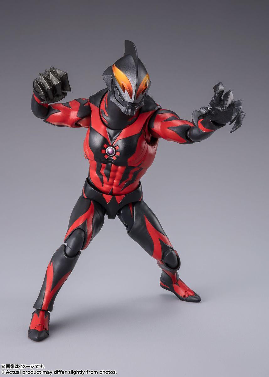  Bandai S.H. Figuarts Ultraman Belial (Darkness Heels Ver.) Figure (Mega Monster Battle Ultra Galaxy: The Movie)