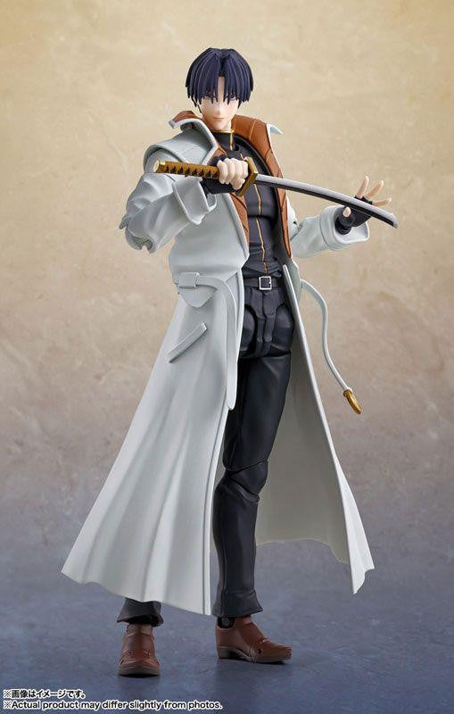  Bandai S.H.Figuarts Aoshi Shinomori Figure (Rurouni Kenshin: Meiji Swordsman Romantic Story)