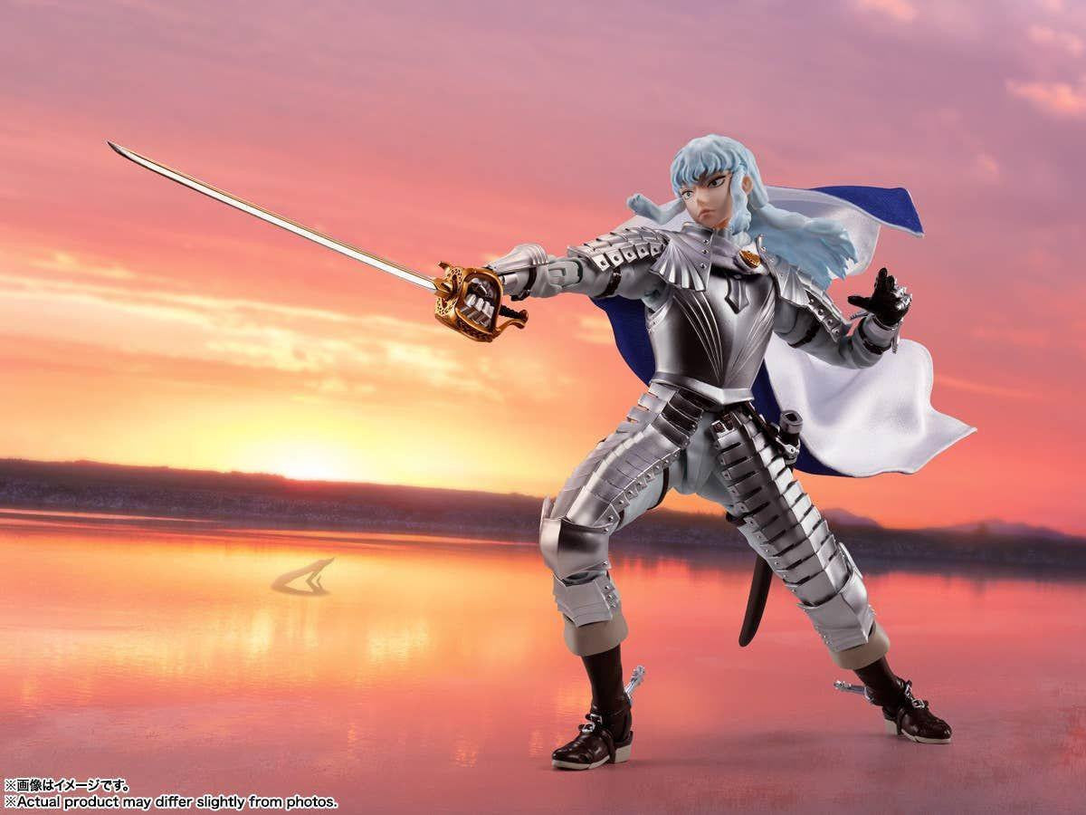  Bandai S.H.Figuarts Griffith (The Band Of The Hawk) Figure (Berserk)