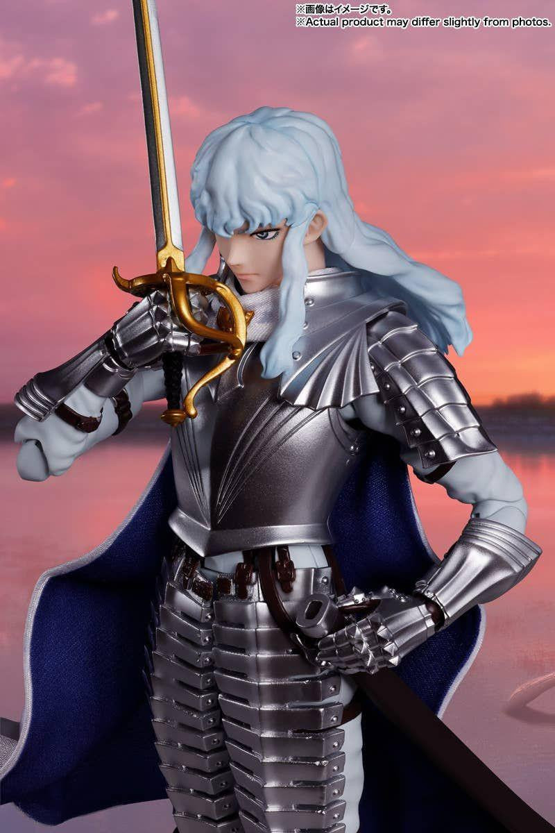  Bandai S.H.Figuarts Griffith (The Band Of The Hawk) Figure (Berserk)