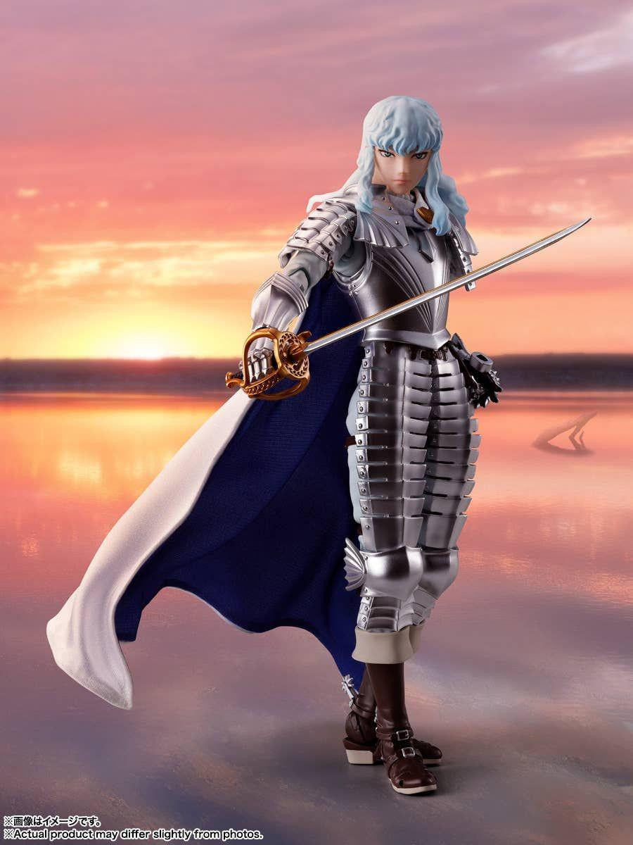  Bandai S.H.Figuarts Griffith (The Band Of The Hawk) Figure (Berserk)