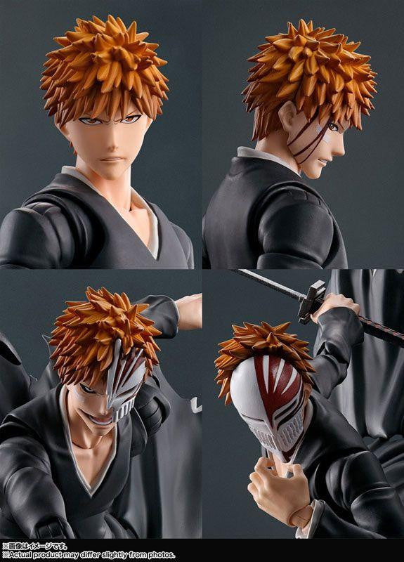  Bandai S.H.Figuarts Ichigo Kurosaki -Getsuga Tensho- Figure (BLEACH)