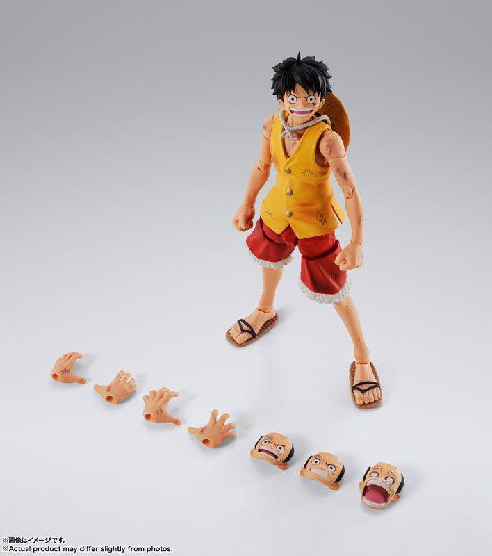  Bandai S.H.Figuarts Monkey D. Luffy - Marineford War - (One Piece)