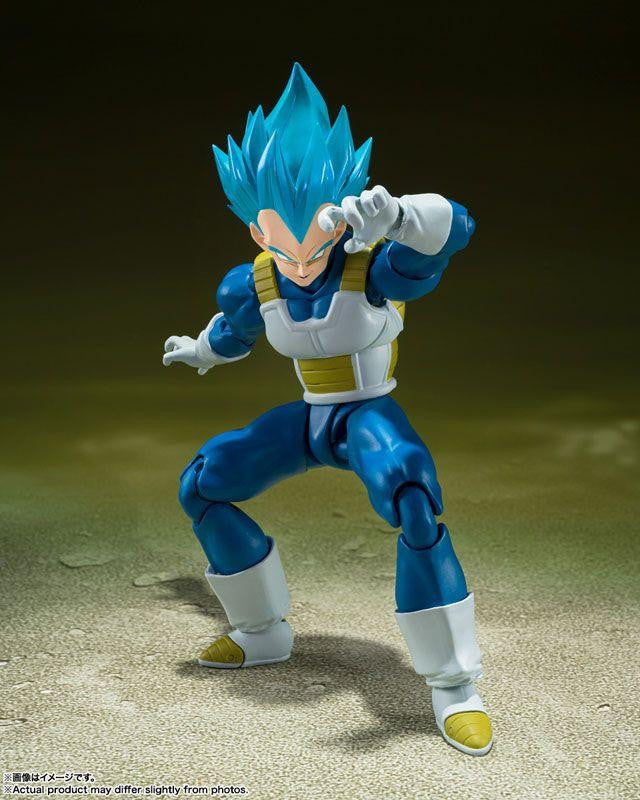  Bandai S.H.Figuarts Super Saiyan God Super Saiyan Vegeta -Unwavering Saiyan Pride- Figure (Dragon Ball Super)