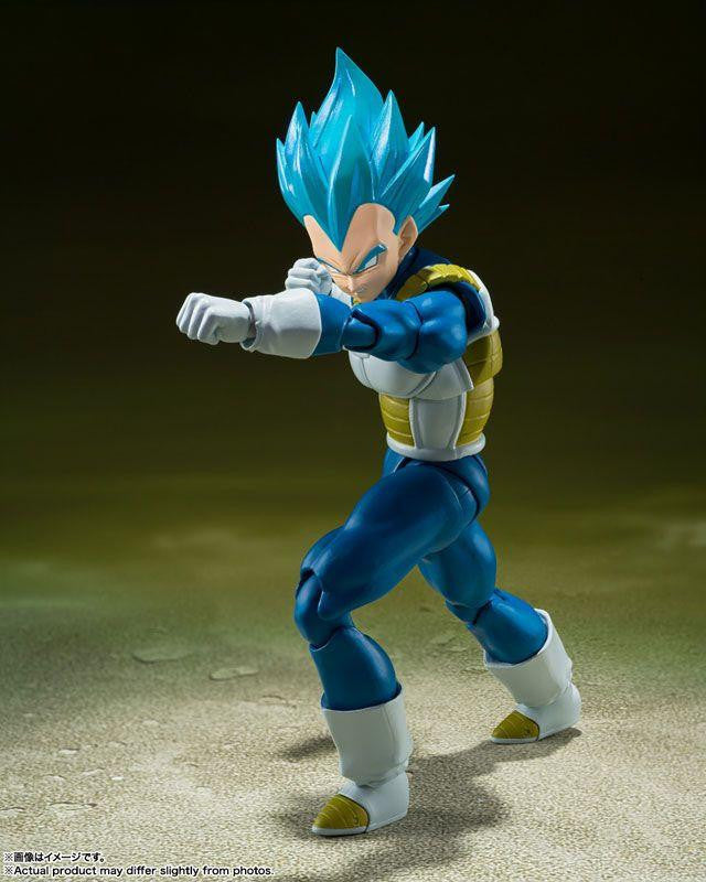  Bandai S.H.Figuarts Super Saiyan God Super Saiyan Vegeta -Unwavering Saiyan Pride- Figure (Dragon Ball Super)