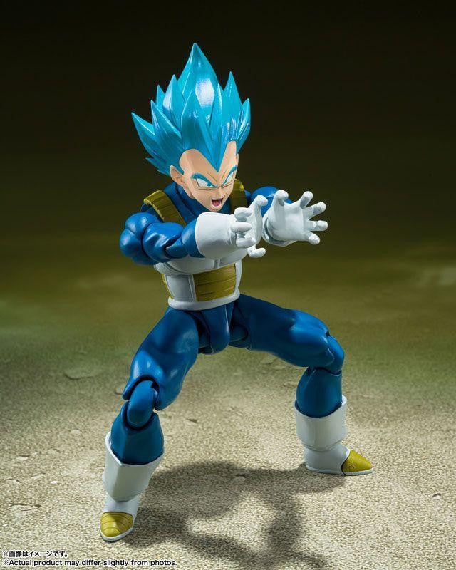  Bandai S.H.Figuarts Super Saiyan God Super Saiyan Vegeta -Unwavering Saiyan Pride- Figure (Dragon Ball Super)