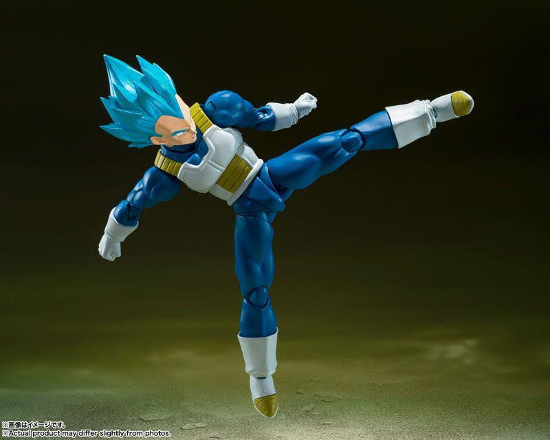 Bandai S.H.Figuarts Super Saiyan God Super Saiyan Vegeta -Unwavering Saiyan Pride- Figure (Dragon Ball Super)