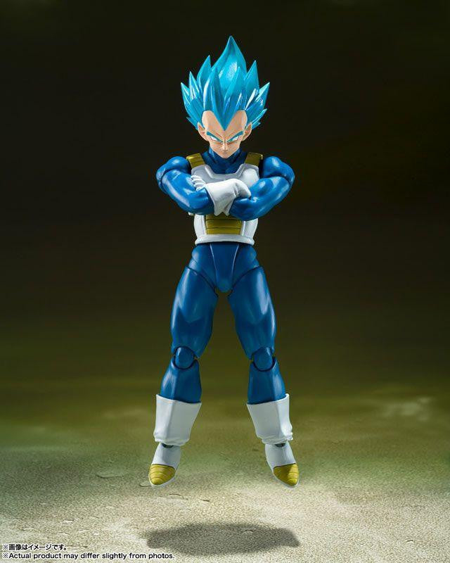  Bandai S.H.Figuarts Super Saiyan God Super Saiyan Vegeta -Unwavering Saiyan Pride- Figure (Dragon Ball Super)