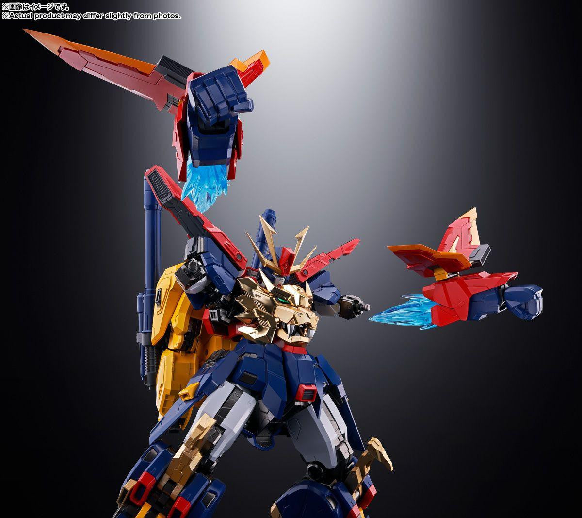  Bandai Soul Of Chogokin GX-113 Saikyou Kidou Gundam Tryon 3 Figure (Gundam Build Fighters TRY)