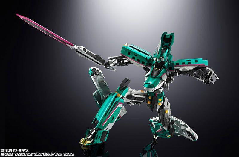  Bandai Soul Of Chogokin GX-115 E5 Hayabusa Figure (Shinkansen Transforming Robot Shinkalion)