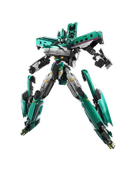  Bandai Soul Of Chogokin GX-115 E5 Hayabusa Figure (Shinkansen Transforming Robot Shinkalion)