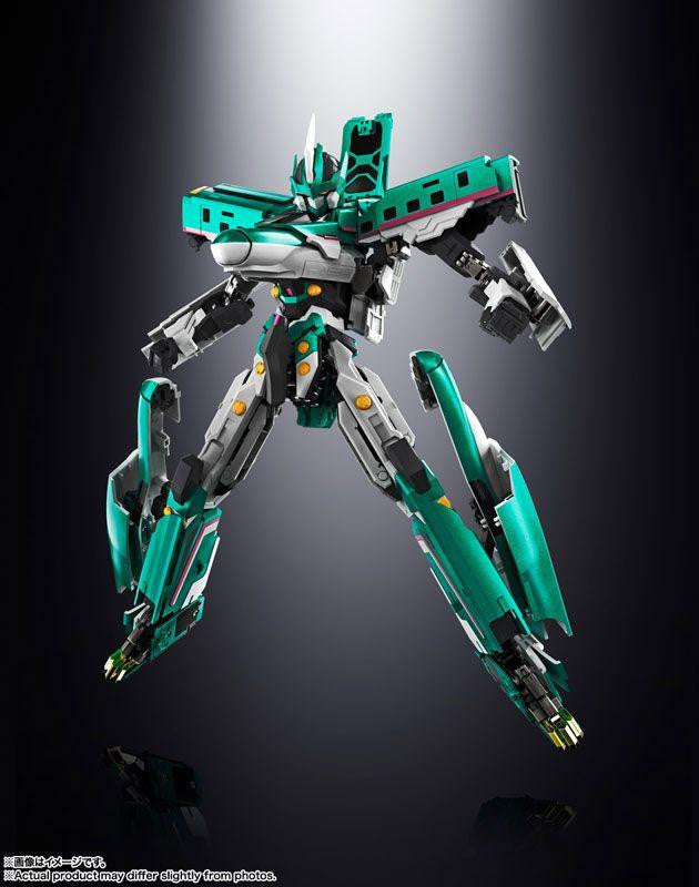  Bandai Soul Of Chogokin GX-115 E5 Hayabusa Figure (Shinkansen Transforming Robot Shinkalion)