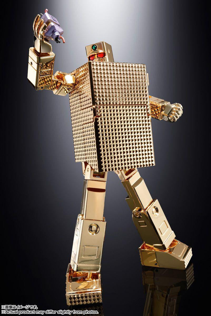  Bandai Soul Of Chogokin GX-32SP Golden Warrior Gold Lightan CHOGOKIN 50th Ver. Figure (Golden Warrior Gold Lightan)