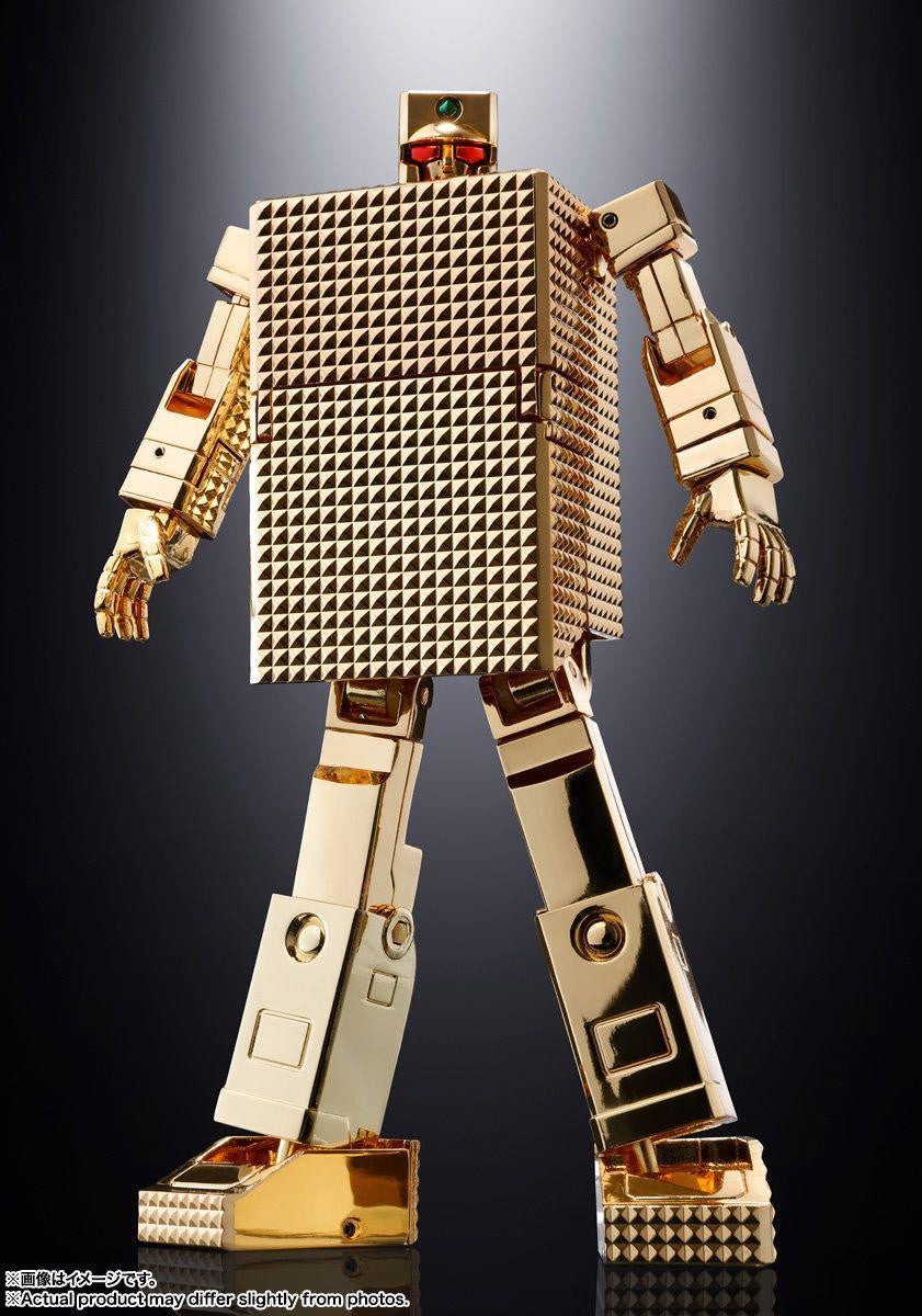  Bandai Soul Of Chogokin GX-32SP Golden Warrior Gold Lightan CHOGOKIN 50th Ver. Figure (Golden Warrior Gold Lightan)