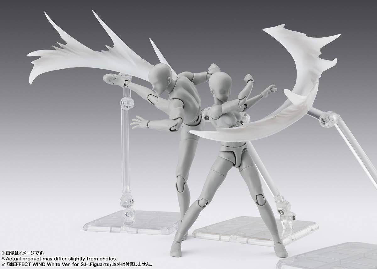 Bandai TAMASHII EFFECT Series WIND White Ver. For S.H.Figuarts
