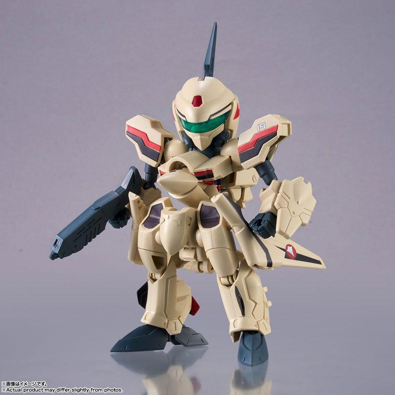  Bandai TINY SESSION YF-19 [Isamu Dyson's Machine] With Myung Fang Long (Macross Plus)