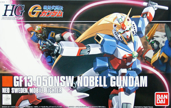 Bandai HGUC 119 Gundam GF13-050NSW NOBELL Gundam 1/144 Scale Kit